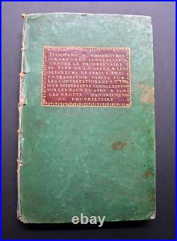 Manuscrit, Recueil XIXe, Jugemens & Procédures. Seigneur de Féricy, 1 785