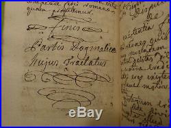 Manuscrit, Severac, Theologia Dogmatica et Scholastica, 1719