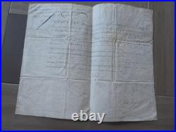 Manuscrit Signe Par Louis XV / Claude Charles De Mayrot Cavalerie Bourbon