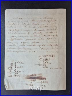 Manuscrit XVIIe Uniforme Archer Galères Armes du Roi Louis XIV Broderie