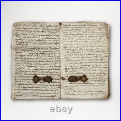 Manuscrit ancien, Testament de Louis XVI, copie d'époque, France, XVIIIe