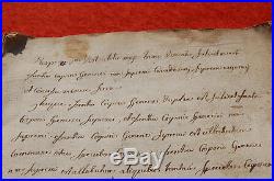 Manuscrit ancien en Italien, nombreuses pages