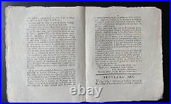 Manuscrit du XVIIIè Registres du Directoire de Départements 10 juillet 1790