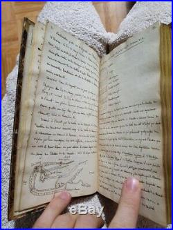 Manuscrit, exploration France minéralogie, géologie, volcanologie XIXème