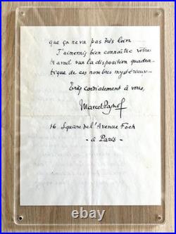 Marcel PAGNOL, Lettre sur sa passion pour les nombres premiers