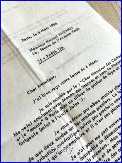 Marcel PAGNOL, Lettre sur sa passion pour les nombres premiers