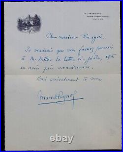 Marcel PAGNOL autographe