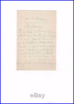Marcel Proust / Lettre Autographe Signée (juin 1909) / Art Du Calembour /