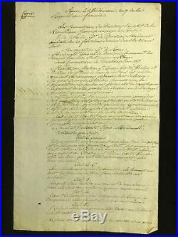 Maréchal Macdonald / Document Signé / Rome (1798) / Campagne D'italie / Napoléon