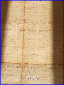 Marine Lettre Autographe Signee Cherbourg 1816 Claude Du Campe De Rosamel