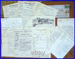 Martigny les bains Lot de documents 1901-1907. Des Eaux et Fontaines