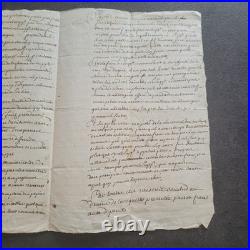 Minute originale 1729 Au Roy étant en son Conseil présentée Roi LOUIS XV Rare