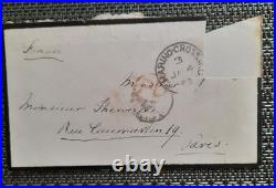 Mort Napoleon III Historique Lettre Autographe Signee Duc Bassano 04/01/1873