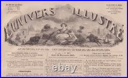 NADAR Lettre signée Premières nouvelles de la chute du Géant Ballon