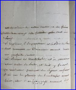 NAPOLÉON Ier. Letizia BONAPARTE Rare lettre signée de Madame Mère (1813)