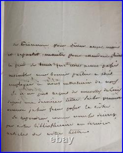NAPOLÉON Ier. Letizia BONAPARTE Rare lettre signée de Madame Mère (1813)