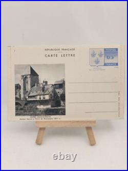 NEUF Anciennes Carte-Lettre 1938 Armoiries de l'Île-de-France Série 1 à 10