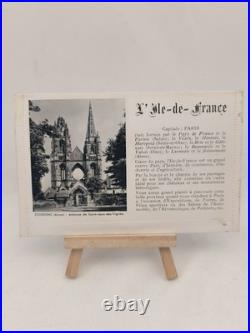 NEUF Anciennes Carte-Lettre 1938 Armoiries de l'Île-de-France Série 1 à 10