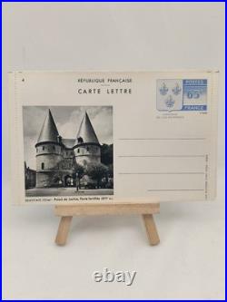 NEUF Anciennes Carte-Lettre 1938 Armoiries de l'Île-de-France Série 1 à 10