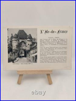 NEUF Anciennes Carte-Lettre 1938 Armoiries de l'Île-de-France Série 1 à 10