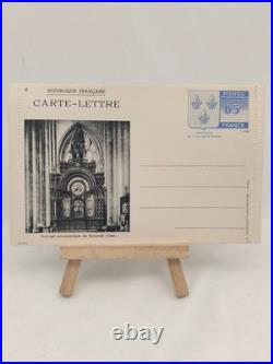 NEUF Anciennes Carte-Lettre 1938 Armoiries de l'Île-de-France Série 1 à 10