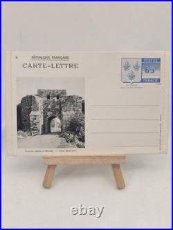 NEUF Anciennes Carte-Lettre 1938 Armoiries de l'Île-de-France Série 1 à 10