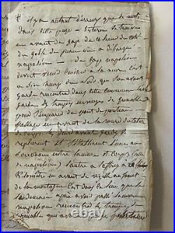 Napoléon Bonaparte Cent-Jours lettre témoignage rencontre de Laffrey 7 mars 1815