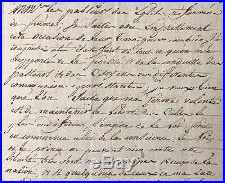 Napoléon Bonaparte serment aux protestants An XIII 1804 L de Guizot Protestant