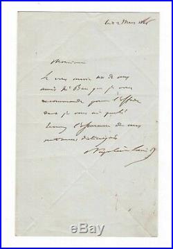Napoléon III / Lettre Autographe (1845) / Fort De Ham / Second Empire / Prison