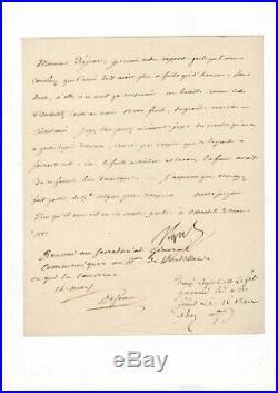 Napoleon / Lettre Signée (1807) / Sur Les Fusils / Bataille D'eylau / Austerlitz