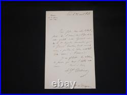 Nicolas-Charles-Victor OUDINOT 2 lettres autographes signées Manuscrit