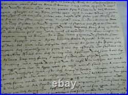 Nîmes protestant terre 1588 parchemin oliveraie