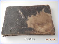 OBJET UNIQUE cahier manuscrit de 48 chansons de soldat 1905