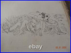 OBJET UNIQUE cahier manuscrit de 48 chansons de soldat 1905