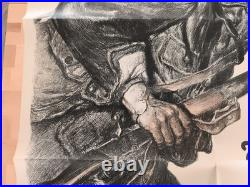 On les aura! 2e emprunt, affiche très grand format Première Guerre Mondiale WWI