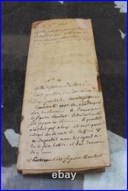 PARCHEMIN de 1626 acte notarié, vente de terres 800 x 270