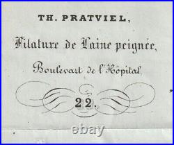 PARIS SALPETRIERE LETTRE avec CàD type 15 PARIS SALPETRIERE 1845, cote 500