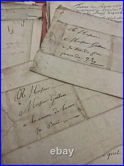 Papiers Anciens Pierre Jean Andrieux Revolution, Nantes, manuscrit, Deux Sevres