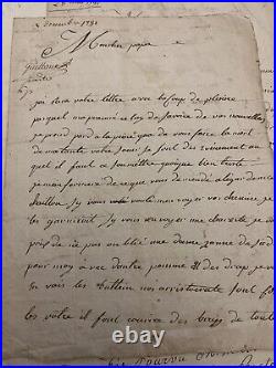 Papiers Anciens Pierre Jean Andrieux Revolution, Nantes, manuscrit, Deux Sevres