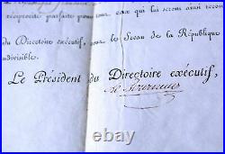 Parchemin Directoire An 4 San Remo 1796 Guerre Italie Revolution Francaise Rare