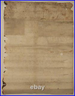 Parchemin de 1384 Carpentras, Aurel (84, Vaucluse), Roussieux (26, Drôme)