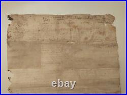 Parchemin de 1384 Carpentras, Aurel (84, Vaucluse), Roussieux (26, Drôme)