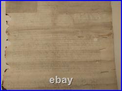 Parchemin de 1384 Carpentras, Aurel (84, Vaucluse), Roussieux (26, Drôme)