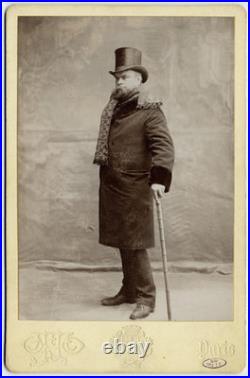 Paul VERLAINE Carte lettre autographe signée Verlaine rechute 1889