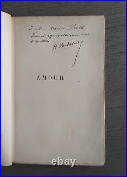 Paul Verlaine, 1888, Amour, Edition Originale, envoi autographe