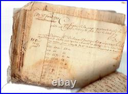 Pierre Dufresne Francois, Escuyer Seigneur De Rivery, Marcelcave. 1780