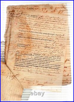 Pierre Dufresne Francois, Escuyer Seigneur De Rivery, Marcelcave. 1780