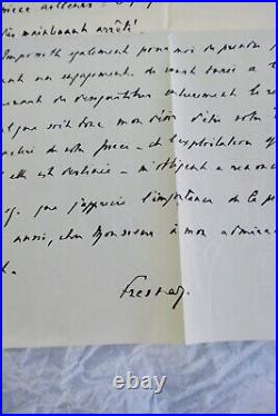 Pierre Fresnay lettre autographe signée