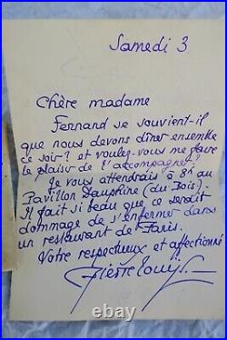 Pierre Louÿs lettre autographe signée