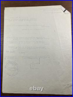 Pierre Mendès France en 1944 René Mayer Paul Giacobbi Corse WW2 Rare Autographe